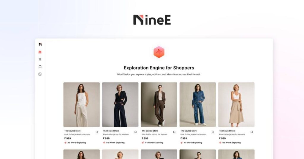 NineE AI introduces a new way to discover fashion and lifestyle products online