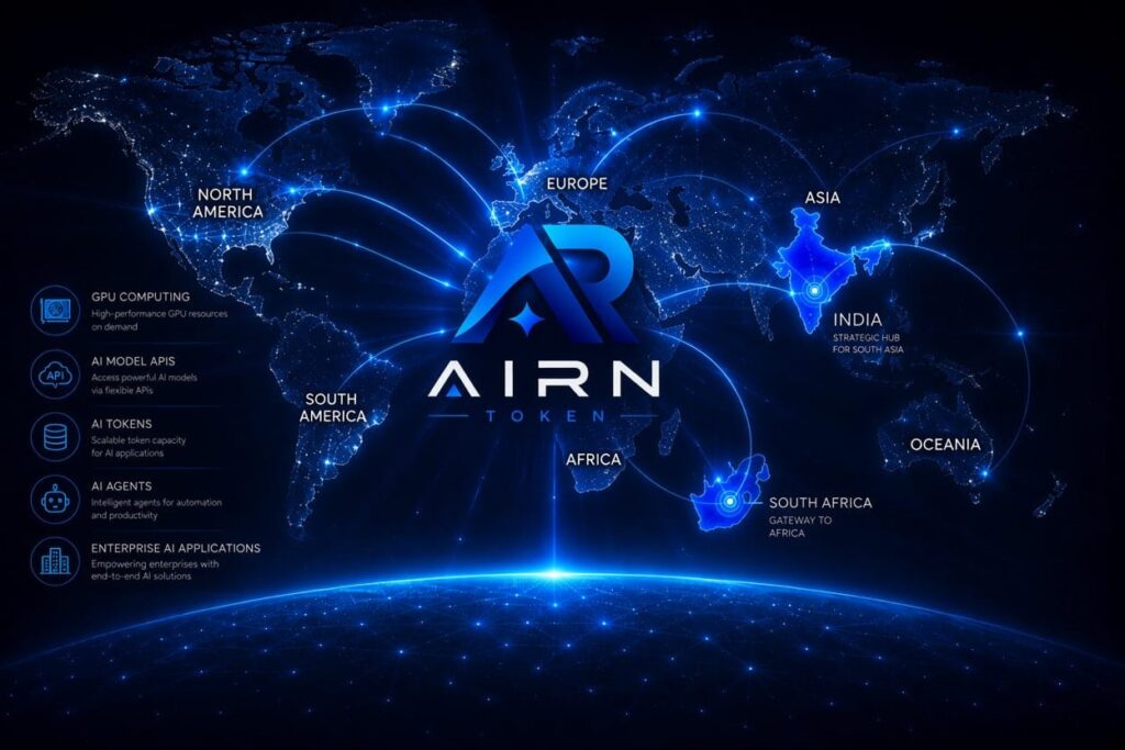 AIRN Accelerates Global AI Resource Infrastructure Expansion, with India and South Africa Emerging as Key Markets